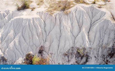 Aerial View of White Chalk Cliffs . Drone Shot. Ukraine Stock Image - Image of rock, geology ...