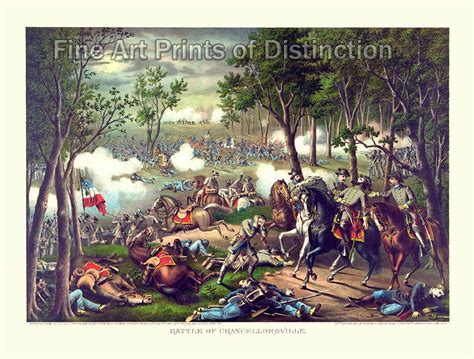 Battle Of Chancellorsville Painting at PaintingValley.com | Explore ...