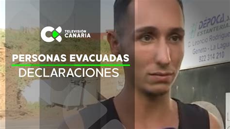 Declaraciones De Personas Evacuadas Por El Incendio Producido Este