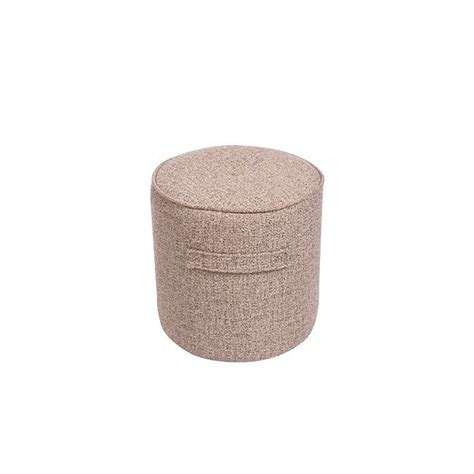 China Small Round Fabric Pouf Ottoman Manufacturers Factory Discount