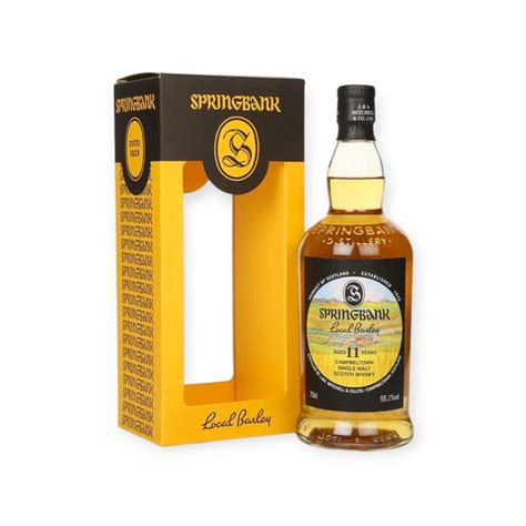 Experience the Exciting Springbank Local Barley 11 Year Old 2011