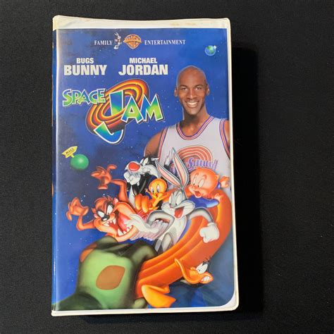 Vhs Space Jam 1996 Michael Jordan Bugs Bunny Wayne Knight Theresa