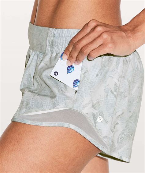 Lululemon Hotty Hot Short II 2 5 Jasmine White Multi White Lulu Fanatics