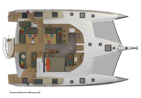 NEEL 47 trimaran Layouts - The best cruising multihull - Ask AEROYACHT