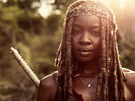 Season 9 Character Portrait ~ Michonne The Walking Dead Photo 42886911 Fanpop