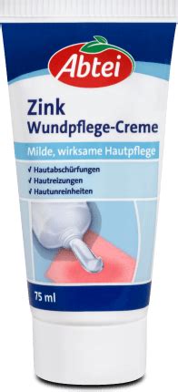 Abtei Zink Wundpflege Creme 75 Ml Dm At