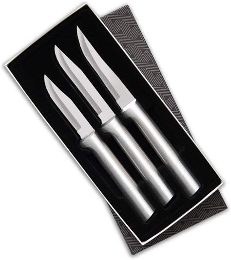 Rada Cutlery Paring Knife Set 3 Knives With Stainless Steel Blades