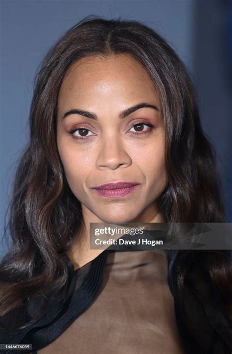 Zoe Saldana Attends The Avatar The Way Of Water Photocall At News