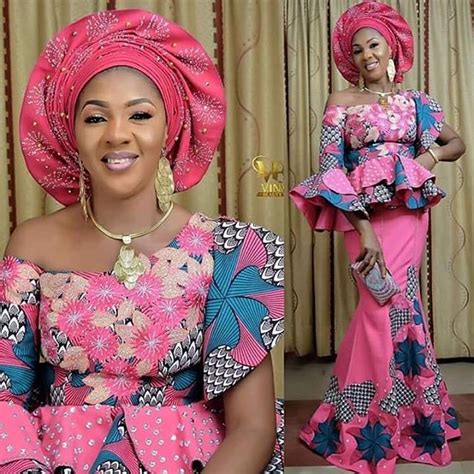 Ankara Skirt And Blouse Style For Wedding Dezango African