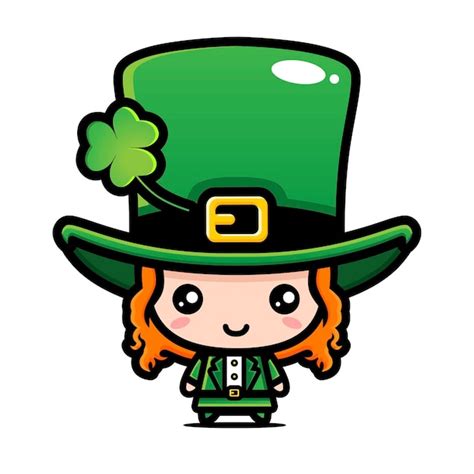 Premium Vector Saint Patrick Day Cartoon Character Leprechaun