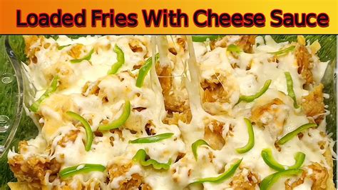 Zinger Chicken Loaded Fries Cheese Sauce Loaded Fries By Uzma Rizwan Kitchen Youtube