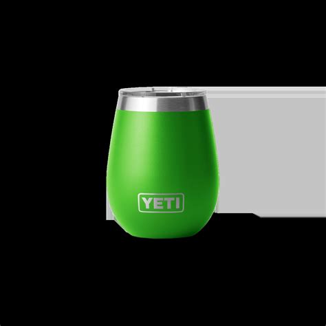 One Of Our New YETI Rambler 10 Oz Wine Tumbler MS Canopy Green On Yeti