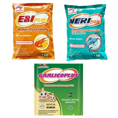 Jual Ebiplus Neriplus Garlicoplus Ajinomoto Bumbu Penyedap Ikan