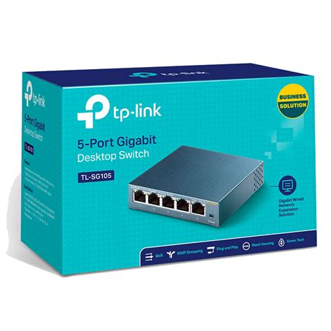 TP LINK Switch 5 Puertos Gigabit TL SG105