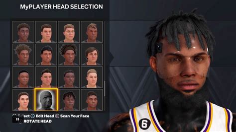 The Easiest Comp Face Creation Tutorial Nba2k23 Best Facescan Bopjoe