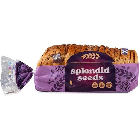 Village Bakery Splendid Seeds Sliced White Bread G Compare