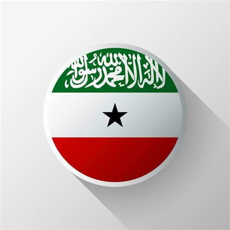 Creative Somaliland Flag Circle Badge 36038536 Vector Art At Vecteezy