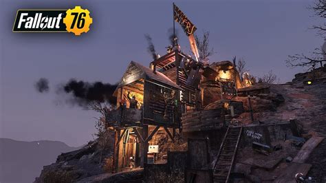 Fallout 76 Camp Build Raider Teeny Tiny Home By Drago Youtube