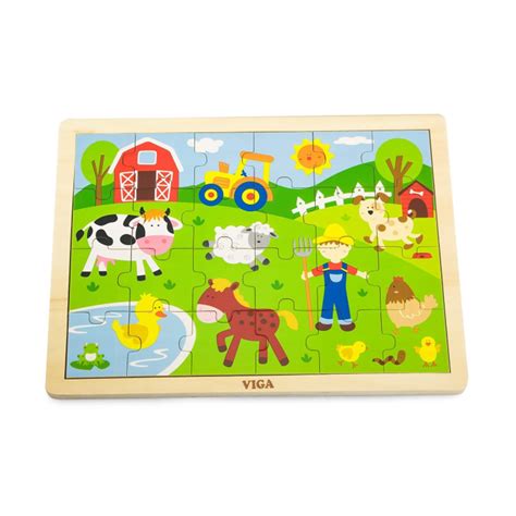 Farm Classic Jigsaw Puzzle Otc50197 The Original Toy Co Wooden