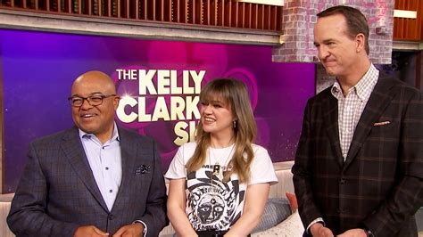 Kelly Clarkson Peyton Manning Mike Tirico On Hosting Nbc Paris