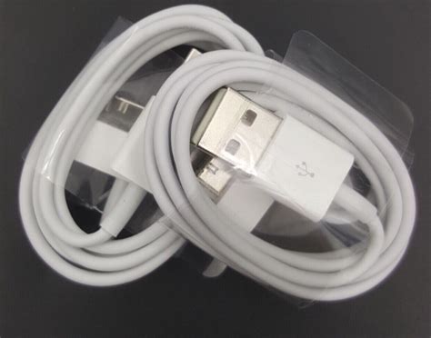 2x Usb Sync Data Charging Charger Cable Cord Fits Iphone 4 4s Ipod Touch 4th Gen Ebay