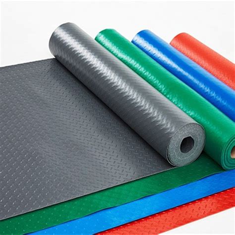 China Anti Slip Pvc Mat Flooring In Rolls Plastic Carpet Mat China