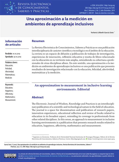 Pdf Una Aproximaci N A La Medici N En Ambientes De Aprendizajes