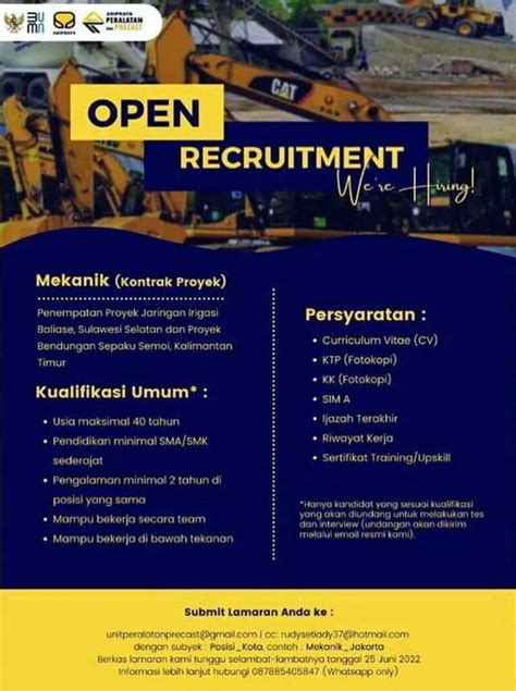 Lowongan Kerja Tambang Kalimantan Tengah Contoh Surat Resmi