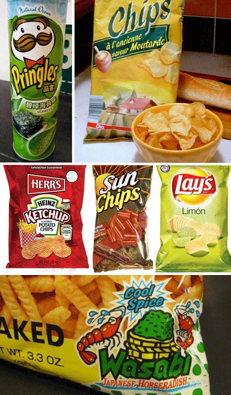 Bag This 25 Wild And Weird Potato Chip Flavors Of The World Urbanist