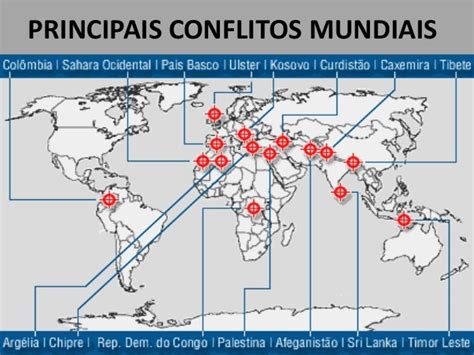 Em Quais Regiões Do Mundo Ocorrem Conflitos Armados Na Atualidade - Principais conflitos mundiais