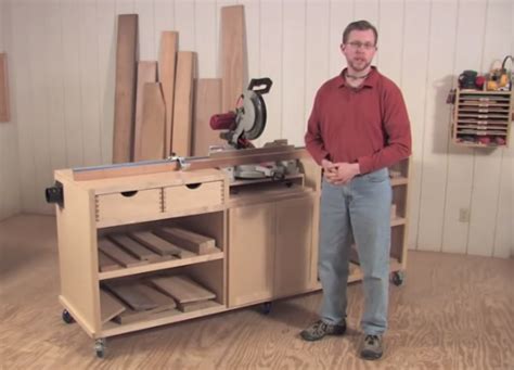 Ultimate Miter Saw Stand | Work Station | Woodworking Project Plan