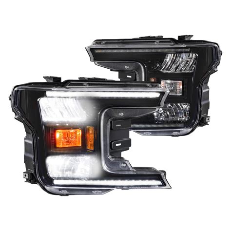 Morimoto LF955 XB Hybrid R Black LED Headlights With DRL