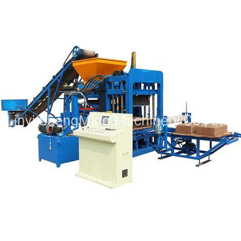 China Automatic Hollow Cement Concrete Block Brick Molding Machine