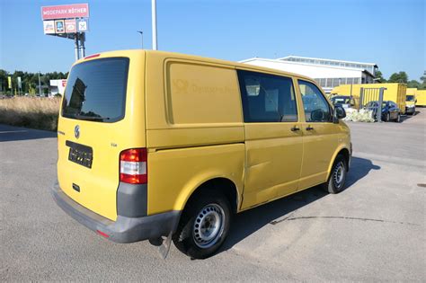 Leasing Mały Samochód Dostawczy Vw T5 Transporter 2 0 Tdi Euro 5 2xschiebetÜr Parkt Truck1 Id