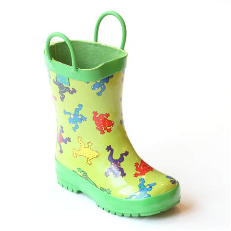 Pluie Pluie Boys Rb Fg Frog Rain Boots Babychelle