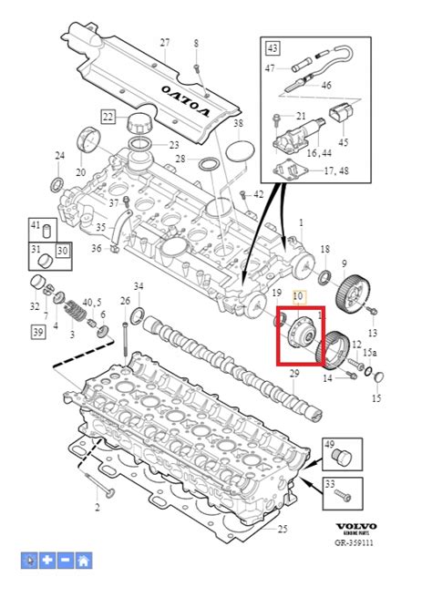 Koło zmiennych faz rozrządu Volvo OE 1275362 1275362 za 1605 64 zł z