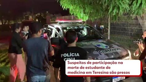 Polícia prende três suspeitos de matar estudante de medicina durante