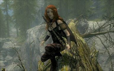 Song Of The Green Auri Follower At Skyrim Special Edition Nexus