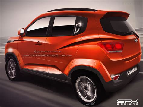 Mahindra KUV100 Sports Rendering