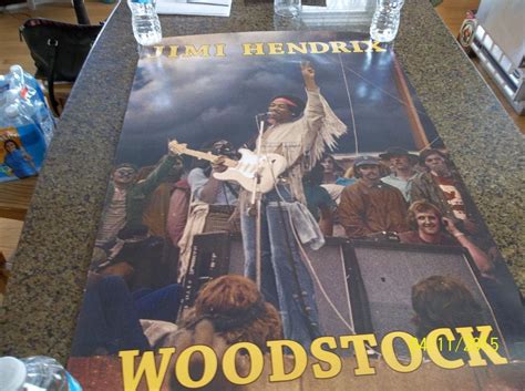 Jimi Hendrix Woodstock Poster | #1726759532