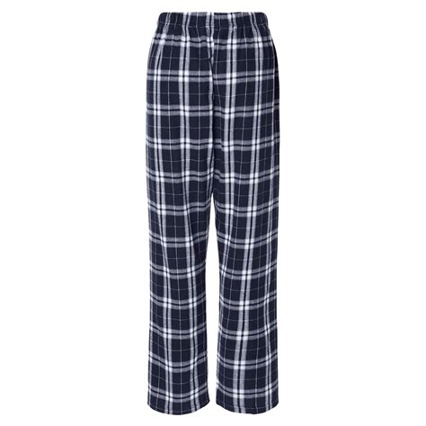 Boxercraft Bw6620 Womens Haley Flannel Pants Navy Silver Full Source