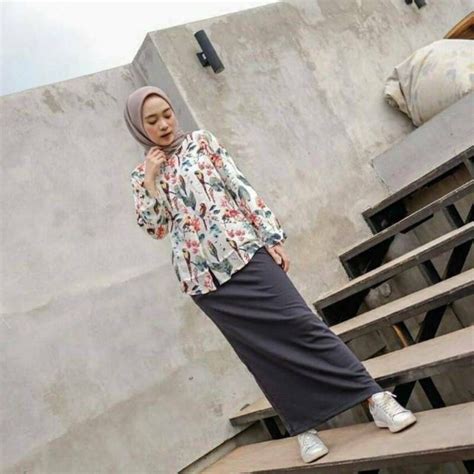 Jual Rok Span Scuba Panjang Rok Kerja Rok Pencil Scuba Rok Span