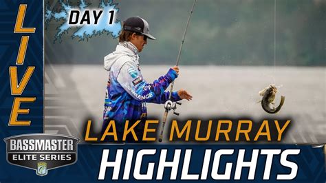 Bassmaster Highlights Day 1 Bassmaster Action At Lake Murray Angler Hq