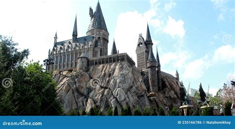 Estudios Universales Ensanchamiento Mundo De Harry Potter Hogwares Foto