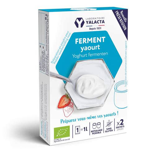 Ferment Pour Yaourt Bio Laboratoire Yalacta