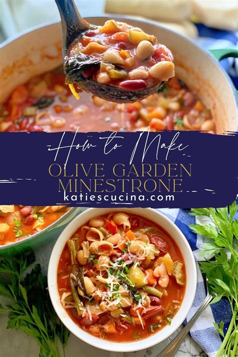 Minestrone Soup Recipe Olive Garden Artofit