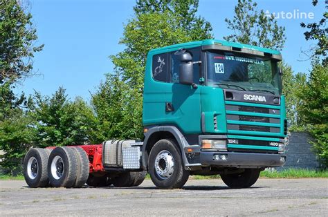 Scania 124 L420 6x4 1999 Chassis Truck For Sale Poland Wałcz Vr30415