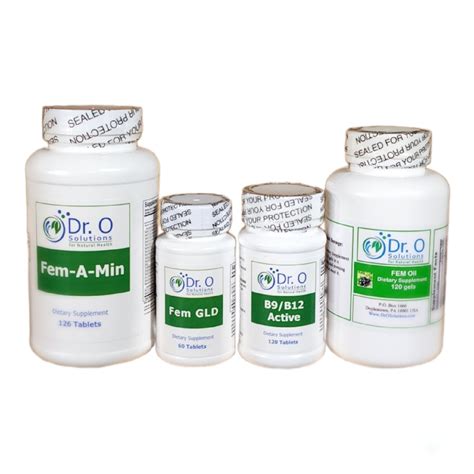 Female Complete Pack Dr O Solutions For Natural Health