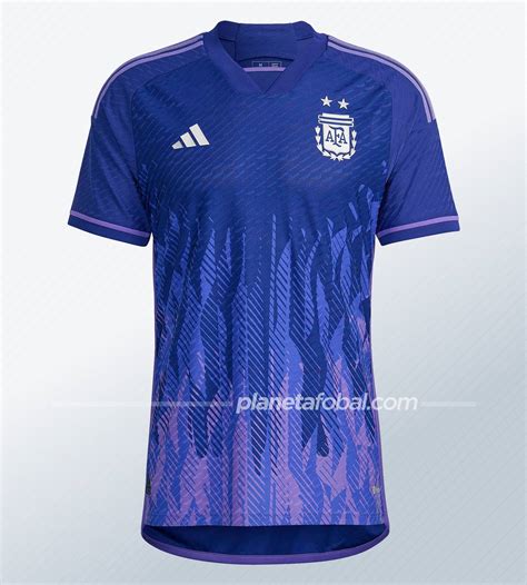 Camiseta Suplente Adidas De Argentina Mundial 2022