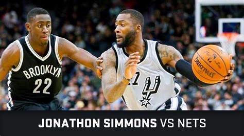 Jonathon Simmons Highlights Pts Ast Vs Nets Youtube